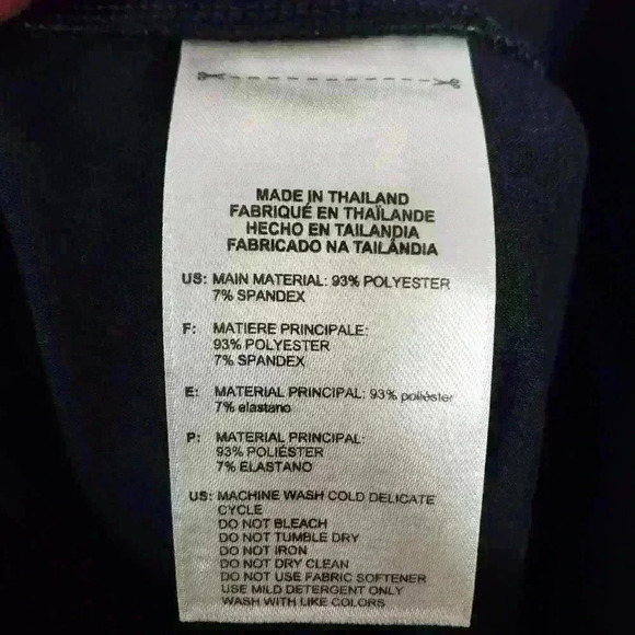 Adidas climalite women's black compression cropped leggings size medium - Picture 7 of 7